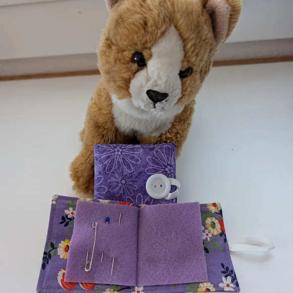 Floral Purple Travel Organizer Set - Picture 3 of 4